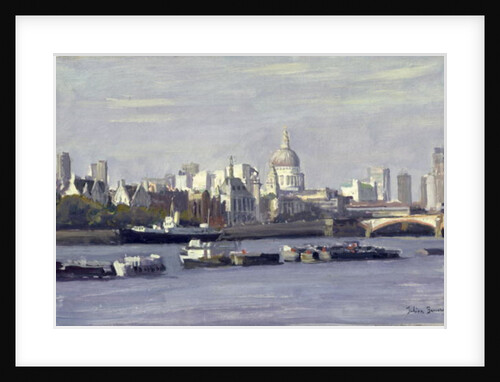 St. Paul's from Bankside by Julian Barrow