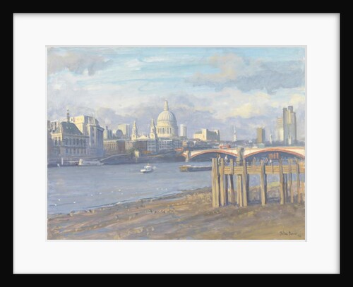 St Pauls from the South, 2010 by Julian Barrow
