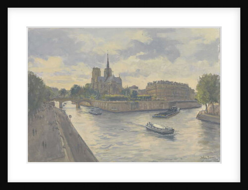 Ile de La Cite, 2010 by Julian Barrow