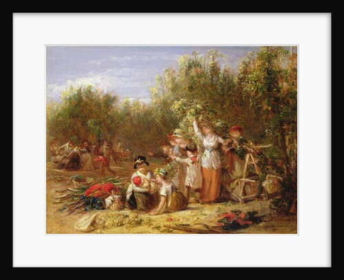 The Hop Garden by William Frederick Witherington