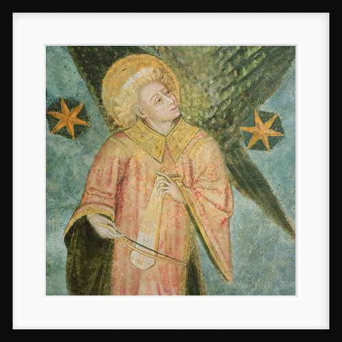 Angel musician playing a gigue by French School