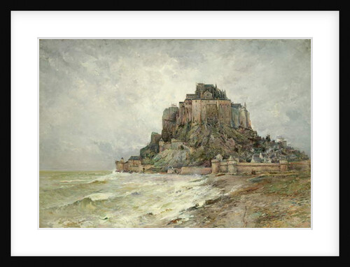 Mont Saint-Michel, 1896 by Emile Noirot