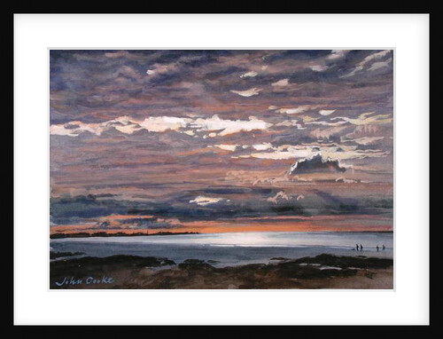 Evening, Ouistreham, 2000 by John Cooke