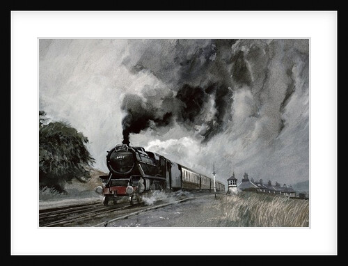 Steam Train at Garsdale, Cumbria by John Cooke