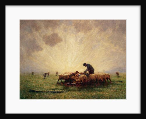 Sunrise, the Morning Feed by John Robert Keitley Duff