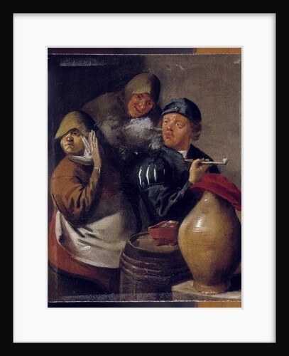 Tavern Scene, The Sense of Smell by Jan Miense Molenaer