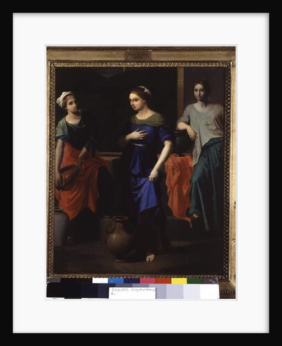 Eliezer and Rebecca by Jean Auguste Dominique Ingres