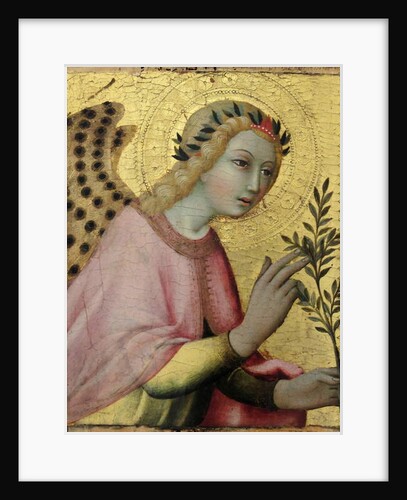 L'Ange de l'Annonciation, Detail by Sano di also Ansano di Pietro di Mencio Pietro