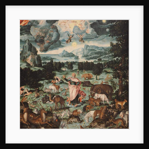 The Creation of the World, 1575 by Melchior Bocksberger