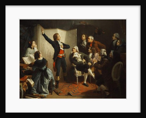 Rouget de Lisle singing the Marseillaise for the first time in 1849 by Isidore Pils