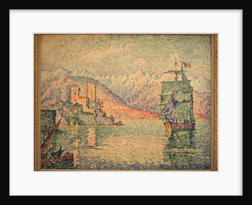 Antibes in the evening of 1914 by Paul Signac
