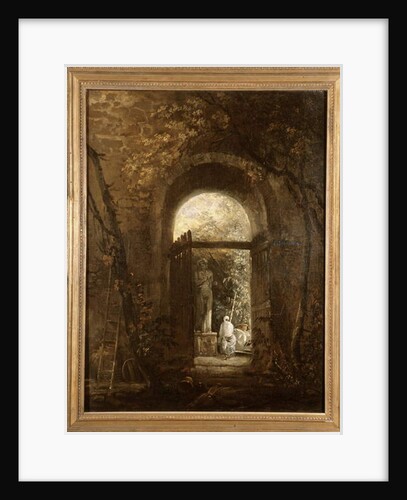 Italian Garden, 1764 by Hubert Robert