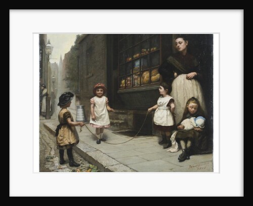 The Skipping Rope, 1883 by Janet Archer