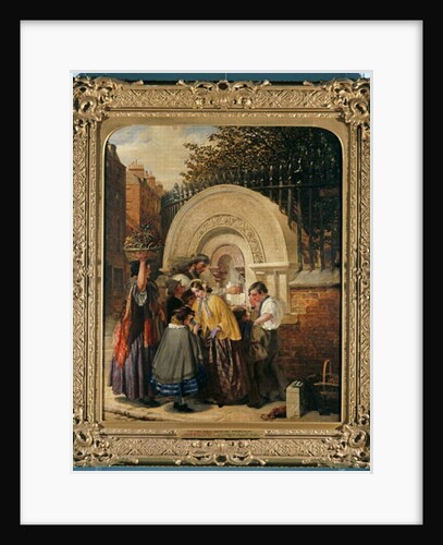 The First Public Drinking Fountain, 1859-60 by W. A. Atkinson