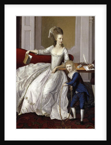 A Mother and Child, c.1780 by English School