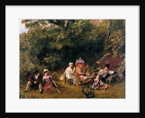 Londoners Gypsying, 1820 by Charles Robert Leslie