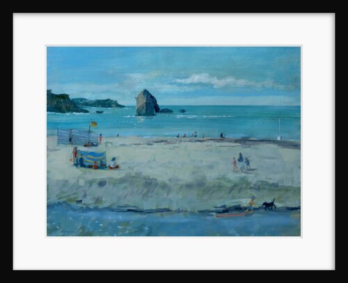 Thurlestone Rock, Devon , 2016 by Jennifer Wright