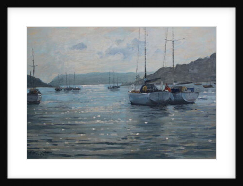 Evening Light, Salcombe by Jennifer Wright