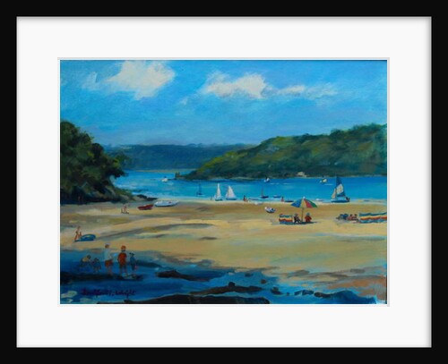 Salcombe Mill Bay by Jennifer Wright