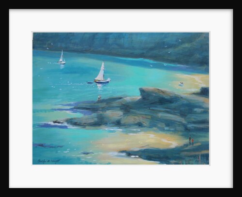 Salcombe Starehole Bay by Jennifer Wright
