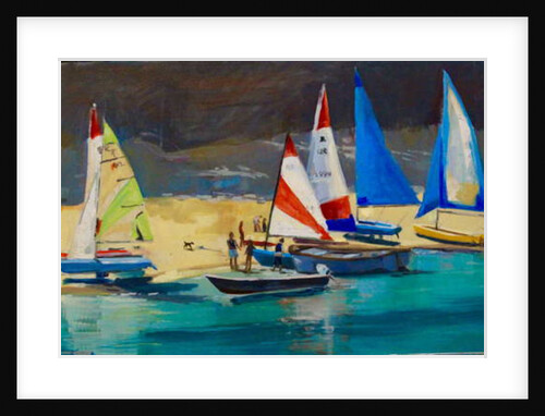 Salcombe Smalls Cove Dinghies by Jennifer Wright