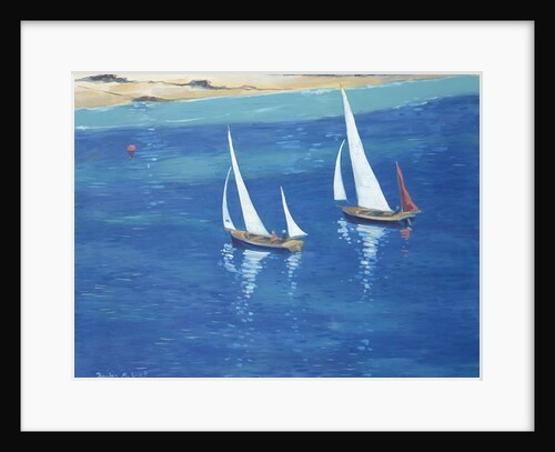 Salcombe - Racing Yawls, 2000 by Jennifer Wright