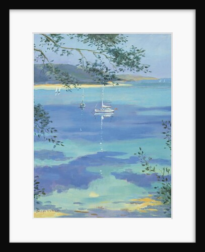 Moored Yacht - Perfect Day, 2000 by Jennifer Wright