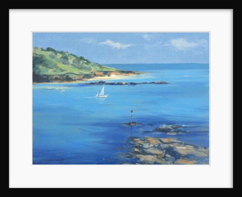 Sailing out of Salcombe, 2000 by Jennifer Wright