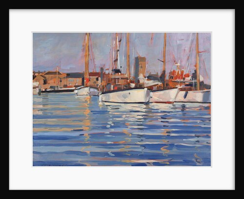 Isle of Wight - Old Gaffers, 2000 by Jennifer Wright