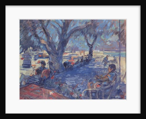 Lemnos Beach Bar, 1987 by Jennifer Wright