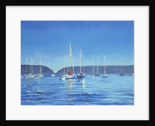 Salcombe - Yachts - Twilight by Jennifer Wright