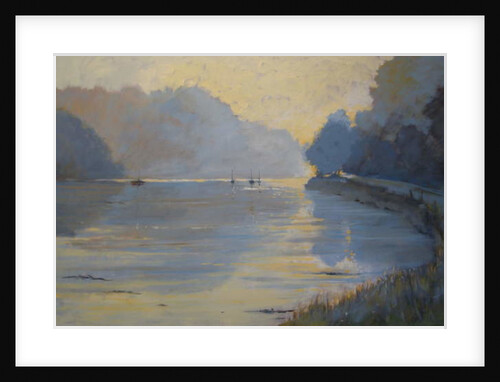The Creek, Autumn by Jennifer Wright