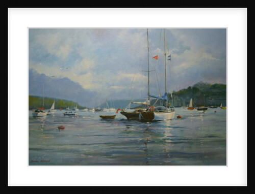 Salcombe - Before the Storm, 2013 by Jennifer Wright