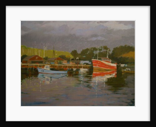 Fisherman's Quay, Salcombe by Jennifer Wright