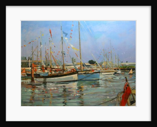 Old Gaffers, Yarmouth, Isle of Wight, 2011 by Jennifer Wright