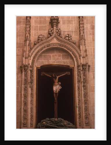 Christ on the Cross by Spanish School