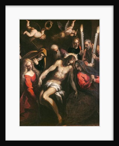 Pieta, modelletto for the altarpiece in the cathedral at Reggio Emilia, 1612 by Palma Il Giovane