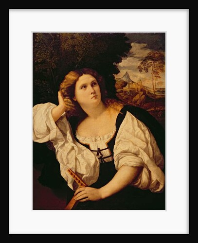 Lady with a Lute, c.1520-25 by Jacopo Palma