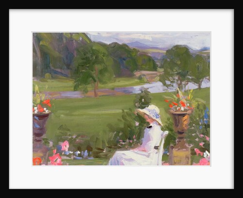Jean Cadell at Dalserf, 1912 by Francis Campbell Boileau Cadell