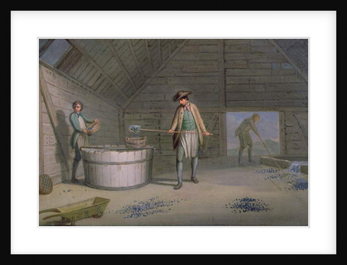 Lead Mining at Leadmills, the washing and sieving of the lead by David Allan