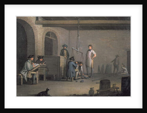 Lead Mining at Leadhills, the weighing and valuing of the lead by David Allan