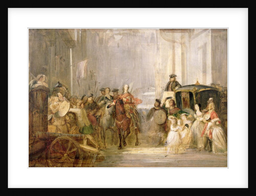 Prince Charles Edward Stuart Entering Edinburgh by Thomas Duncan
