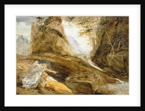 The Angel Showing Hagar the Stream by John Runciman