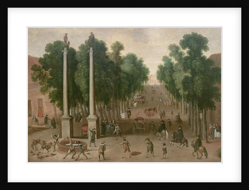 A Market Square in Seville, c.1650 by Juan Bautista Martinez del Mazo