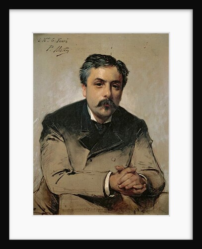 Portrait of Gabriel Faure by Paul Mathey