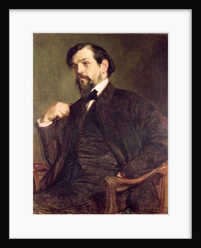 Portrait of Claude Debussy 1902 by Marcel Andre Baschet