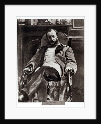 Portrait of Cesar Cui 1890 by Ilya Efimovich Repin