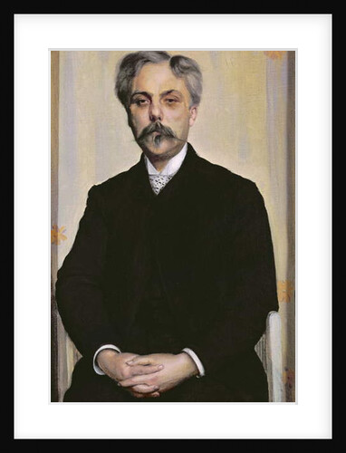 Portrait of Gabriel Faure c.1887 by Jacques-Emile Blanche