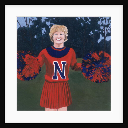 N Cheerleader, 2000 by Joe Heaps Nelson