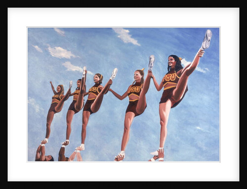 Florida State Cheerleaders, 2002 by Joe Heaps Nelson